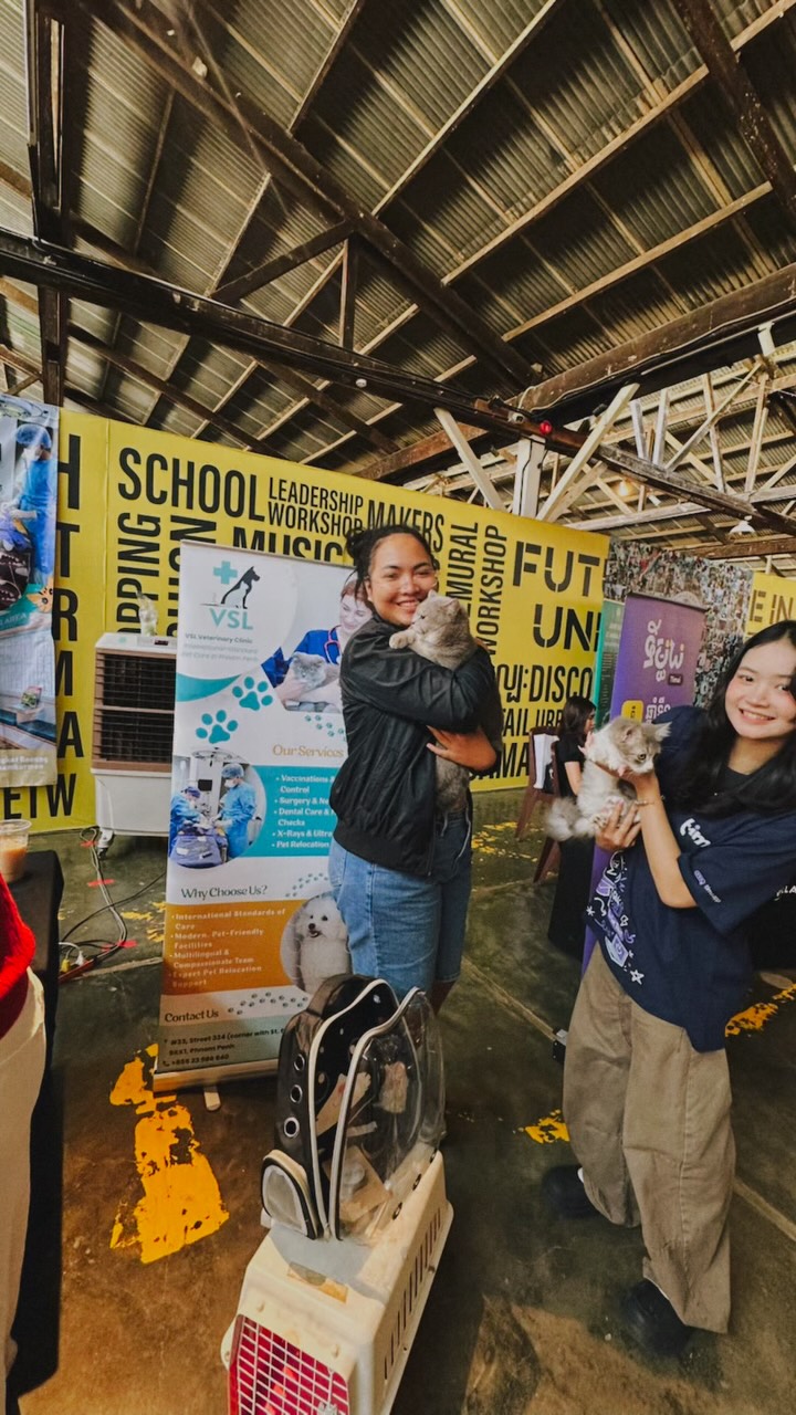 🐾 It’s a paw-tastic day today at  @sipsipfestkh  The Factory Phnom Penh! 🎉Stop by our booth, participate in our fun games, and stand a chance to win exciting prizes! 🏆✨😊🐾