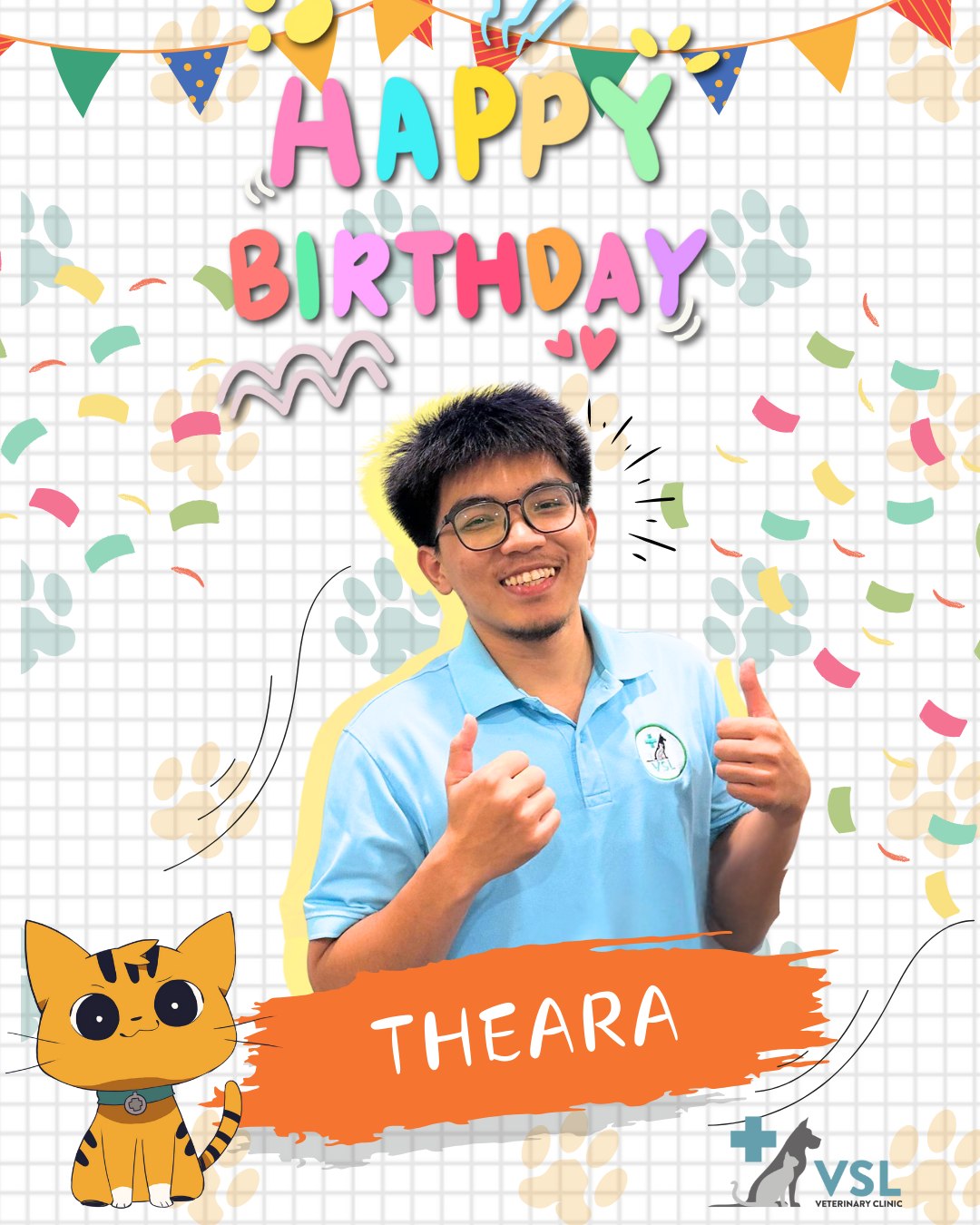 🎉 Happy Birthday, Theara! 🎉
Wishing our amazing receptionist an incredible day filled with joy and smiles!